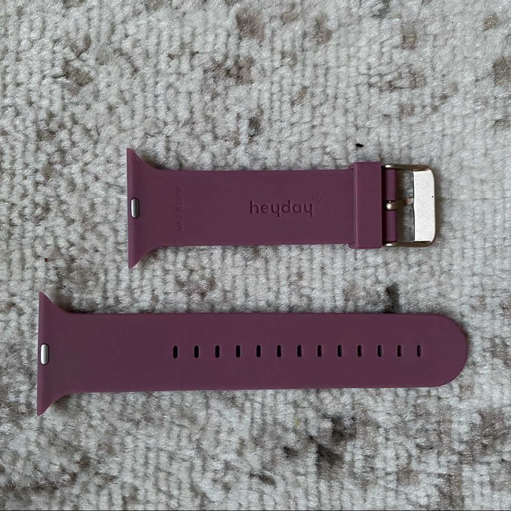 AppleWatch 38 mm purple wristband